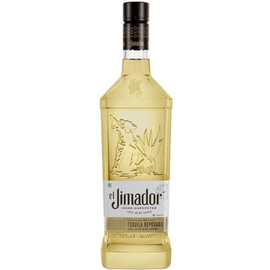 El Jimador Tequila Reposado - 750mL - El Jimador Reposado is aged for 2 months in White Oak barrels before bottling. It is stunningly smooth with notes of cooked agave, vanilla and caramel sweetness. The producers recommend it with grapefruit soda, lime juice and a hint of salt in a highball glass, something called an "Authentic Paloma".