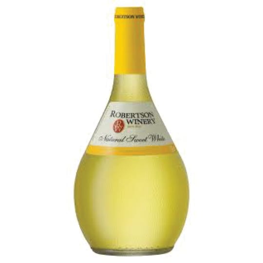 Robertson Winery Sweet White - 750mL - The Natural Sweet range is made in its own unique way by blending varietals to showcase fruity and fresh floral flavours. Youthful, fragrantly refreshing sweet wine with tropical fruit salad flavours. Serve well chilled at 8 - 10°C.