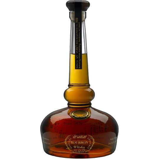 Willett Pot Still Reserve Bourbon Whiskey - 1.75L - Nose is delicate and refined; palate is quite graceful. An easy drinking whiskey. Balanced flavors of creaminess, spiciness and floral. Finish has mint, spice and earthy wood character. Beautiful pot still decanter. 90 Malt Advocate