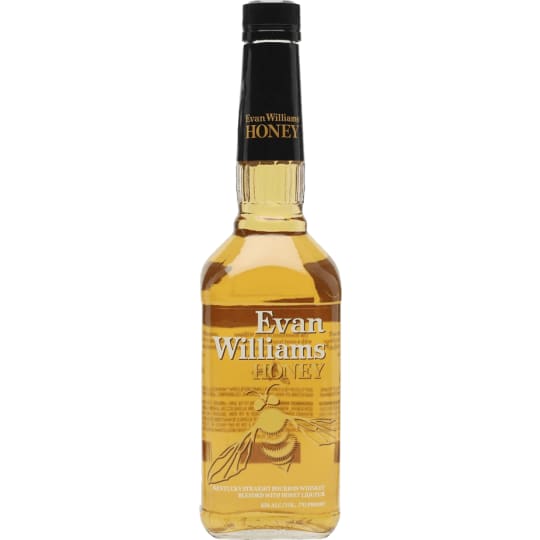 Evan Williams Honey Bourbon Whiskey - 750mL - A popular brand of bourbon from Kentucky, U.S.A., where it has been produced since 1783. Rich with vanilla and caramel on the nose which continues on the palate, it's produced by the Heaven Hill company in Kentucky.