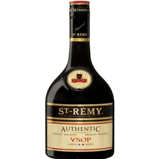 St Remy Authentic Flavored Brandy - 750mL - St Remy embodies the iconic and historical worldly renown taste of St Remy. Its taste of small freshly picked red berries also brings out the sweet vanilla flavor of oak. Its light and subtle nose are excellent neat, on ice or with a simple mixer.