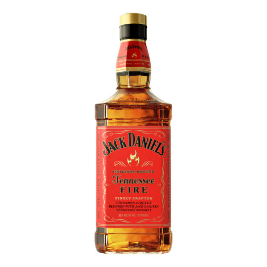 Jack Daniel's Fire Tennessee Flavored Whiskey - 750mL - Jack's original red-hot cinnamon liqueur is blended with Jack Daniel's Old No. 7 Tennessee Whiskey. The result: Jack Fire, a classic spirit that delivers a delicious finish. Invite your smoothest friends over and combine with a bottle of Jack Fire to heat up your night.