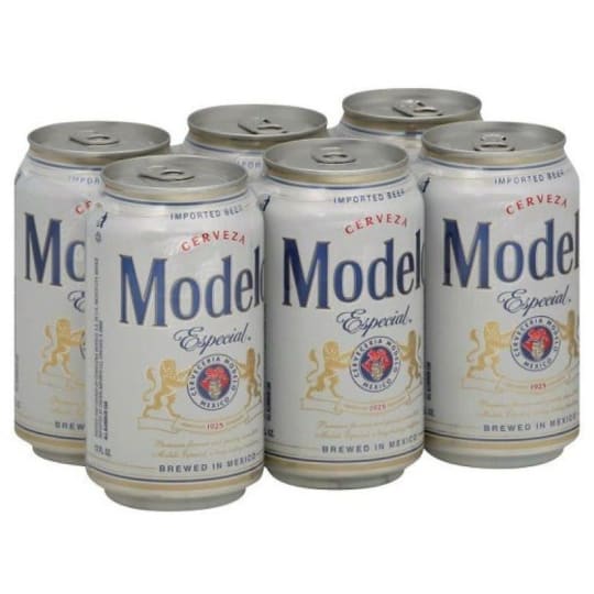 Modelo Especial Pilsner - 6 cans / 12oz - This lager beer's golden hue is complemented by its smooth notes of orange blossom honey and a hint of herb. A light-hop character, tantalizing sweetness, and a crisp, clean finish make this easy-drinking beer.