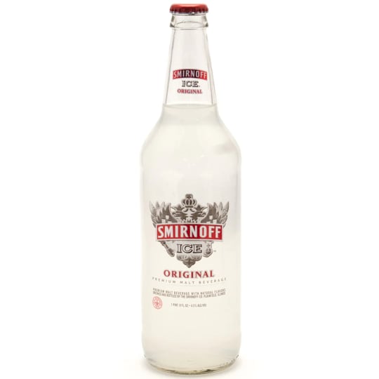 Smirnoff Ice Malt - 1 bottle / 24oz - Smirnoff Ice is made like traditional beers with malt. One of the most popular malt beverages in the nation, Smirnoff Ice has been a staple of get-togethers and parties since 1999. If you want to give your beverage a twist, try turning it into a shandy by mixing equal parts Smirnoff Ice with a Blonde lager.