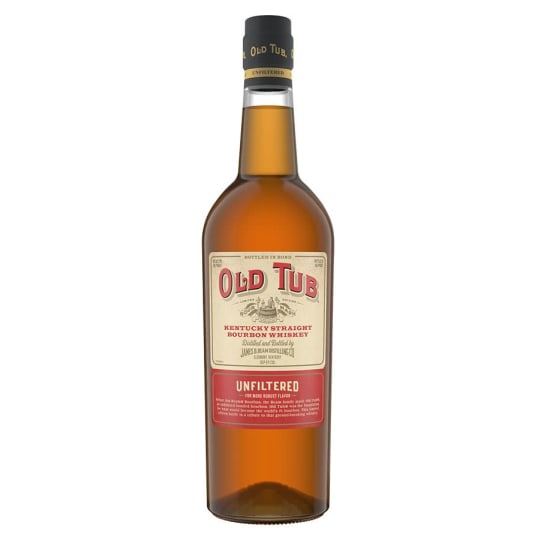 Old Tub Kentucky Straight Bourbon Whiskey - 750mL - Just like the original Old Tub liquid, this Kentucky Straight Bourbon Whiskey has not been carbon or chill filtered - only quality screened to remove bits of barrel wood to showcase the true, rustic character of the whiskey - bourbon the way it was intended to be.