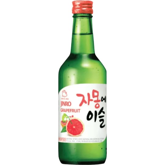 Jinro Chamisul Grapefruit Soju - 375mL - 