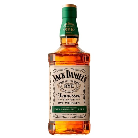 Jack Daniel's Straight Rye Whiskey - 750mL - Jack Daniel's Tennessee Straight Rye combines the distinct flavor of rye and the Jack Daniel Distillery's time-honored charcoal mellowing process. The result is a bold, spicy rye whiskey that's sippin' smooth.