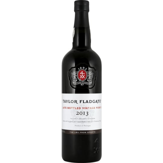 Taylor Fladgate Port Late Bottled Vintage 2016 Dessert Port - 750mL - The character of the 2016 vintage is clearly imprinted on this finely tuned and beautifully balanced LBV. Very bright, intense fruit on the nose, black woodland berry aromas blending with fresher notes of raspberry and plum. The finish is extraordinary long, a seemingly infinite surge of dense berry fruit flavour.