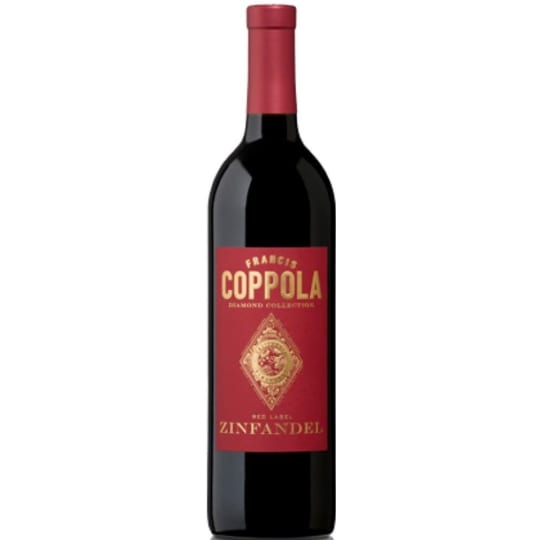 Francis Coppola Zinfandel Diamond Collection Cabernet Sauvignon - 750mL Francis Coppola Zinfandel Diamond Collection Cabernet Sauvignon - 750mL - Dramatic style, vibrant packaging and fruit-forward, smooth wines are the signatures of Francis Ford Coppola Diamond Collection. Our Diamond Cabernet Sauvignon is highly concentrated with aromas of blackberries, cherries and spice with flavors of plums, currants, dried herbs and toasted oak.