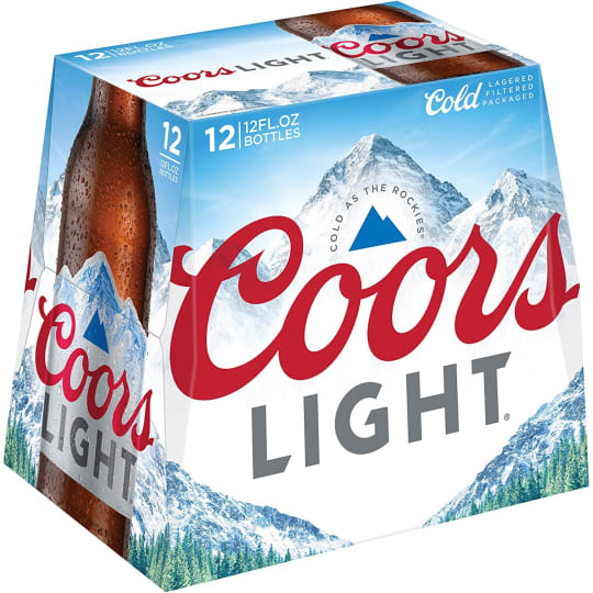 Coors Light Beer - 12 bottles / 12oz Delivery in New Port Richey, FL | Suncoast