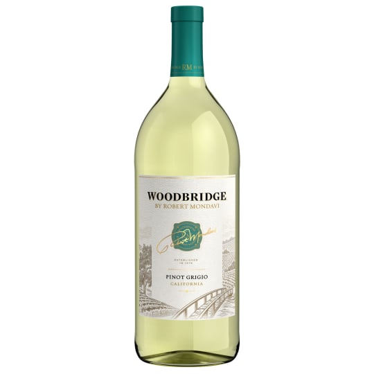 Woodbridge By Robert Mondavi White Wine Pinot Grigio - 1.5L - A not-too-dry, mouthwatering, light-bodied white wine with flavors of spicy lemon, honeydew and tropical notes.