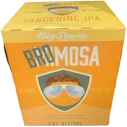 Big Storm Bromosa Tangerine IPA - 4 cans / 16oz - 