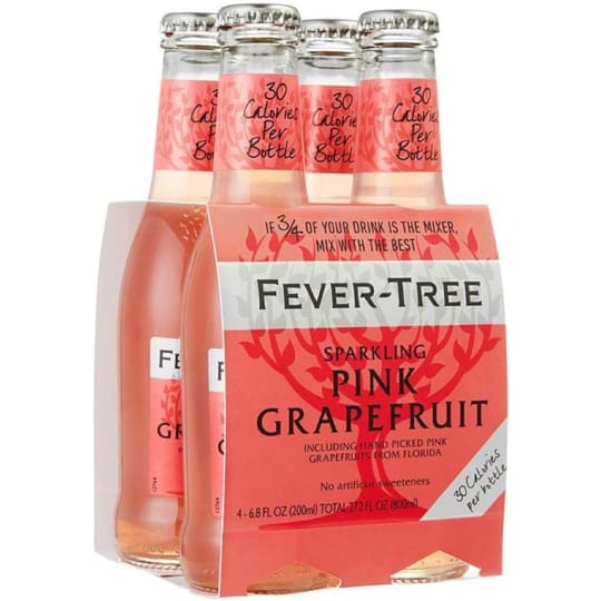 Fever Tree Pink Grapefruit - 4 bottles / 6.8oz - 