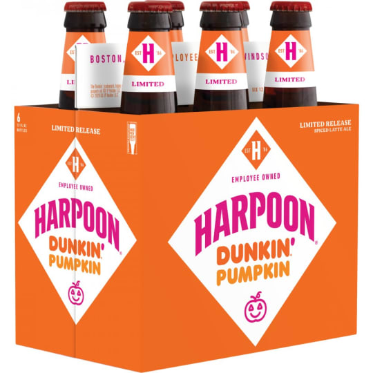 Harpoon Dunkin' Pumpkin - 6 bottles / 12oz - 