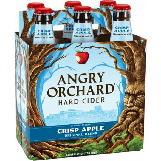 Angry Orchard Crisp Apple - 6 bottles / 12oz - 