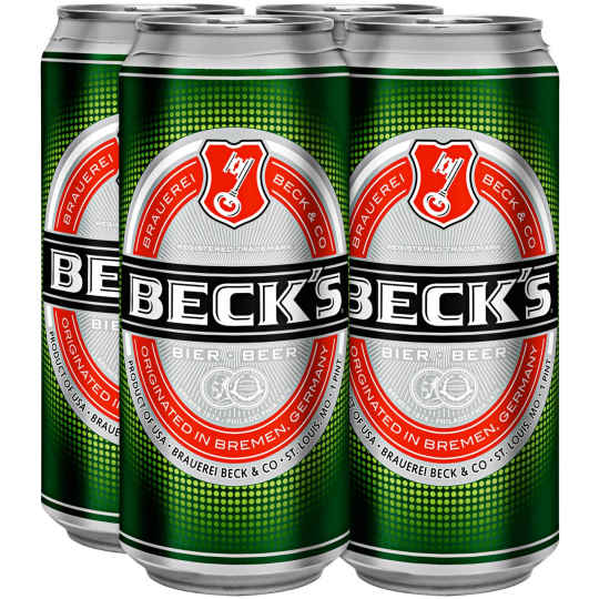 Beck's - 4 cans / 16oz - 