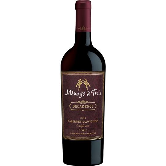 Ménage à Trois Decadence Cabernet Sauvignon - 750mL - 