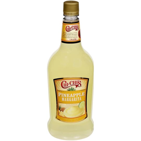 Chi-Chi's Pineapple Margarita - 1.75L Chi Chi's - The tangy sweetness of fresh pineapple is blended with premium tequila and triple sec to create a refreshingly balanced margarita. Perfectly balanced ingredients to create the cocktail experience you would expect from a premium brand such as Chi Chi's.