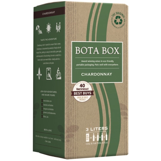 Bota Box Chardonnay is bright and balanced, with flavors poised perfectly between - Image 2 of 2