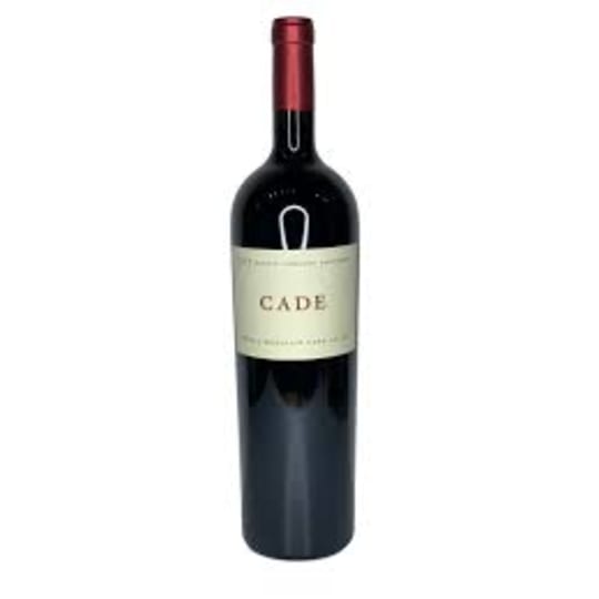 Cade Cabernet Sauvignon - 1.5L - The resulting wine is fantastic with aromas of clove, cranberry, raspberry, coffee, cinnamon, black pepper, and coco nibs. Gloriously pure notes of boysenberry, graphite, blackberry, coffee and dark chocolate soar from the glass and cascade over the palate. The wine is full-bodied, with an opulent, velvety texture, pure, rich with firm tannins and bold structure that is classic Howell Mountain.  95 Points, Jeb Dunnuck