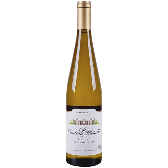 Chateau Ste Michelle White Wine Riesling - 750mL - Inviting and easy to drink with flavors of white peach, apricot, pear and zesty grapefruit. This is a classic Columbia Valley Riesling that is versatile, charming and fun to drink.