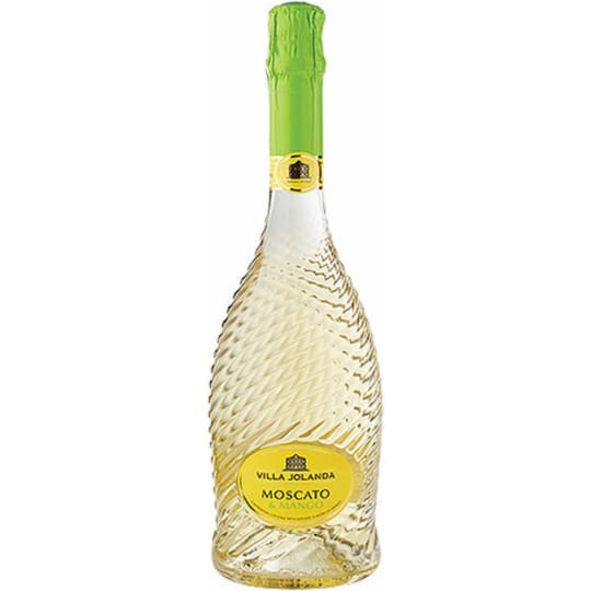 Villa Jolanda Mango Moscato - 750mL - Brilliant, straw-yellow color, quite intense. Delicate and sweet, mango flavored. Perfect with dessert and especially with pastries.