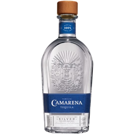 Camarena Silver Tequila - 750mL - Notes of toasted agave, fresh green herbs and vibrant citrus. Soft and smooth on the palate with hints of sweet vanilla, savory brown spices, and black pepper with a warming finish.