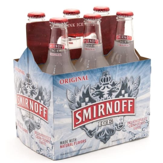 Smirnoff Ice is made like traditional beers with malt. One of the - Image 2 of 2