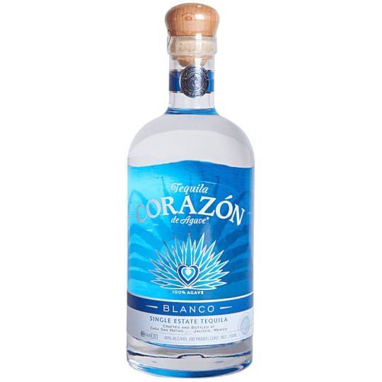 Corazon Tequila Blanco - 750mL - A rich and citrus-driven tequila, this is soft and smooth enough to be sipped whilst retaining the a rich agave character that shows itself in spices and minerality.