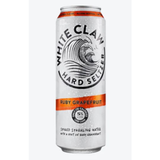 White Claw Ruby Grapefruit Hard Seltzer - 1 Can/ 19.2oz - 