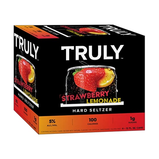 Truly Hard Seltzer Strawberry Lemonade Spiked & Sparkling Water - 6 Cans/ 12oz Truly Hard Seltzer Strawberry Lemonade Spiked & Sparkling Water - 6 Cans/ 12oz -