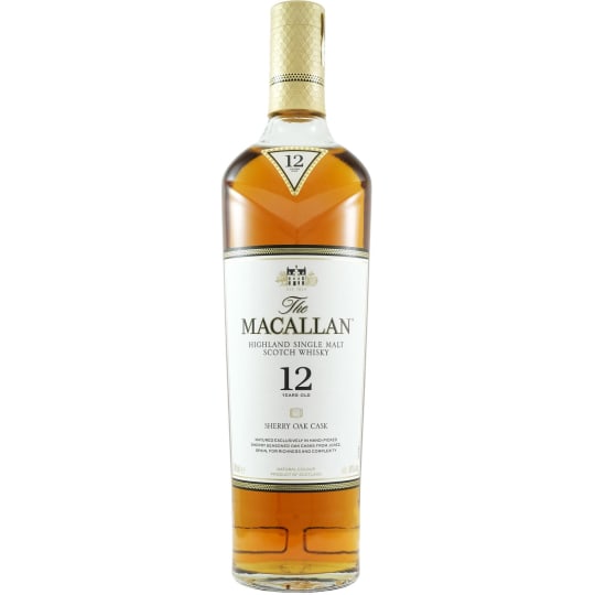The Macallan Sherry Oak 12 Year Old - 750mL - 