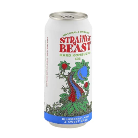 Strainge Beast Blueberry Acai & Sweet Basil - 1 Can/ 16oz - 