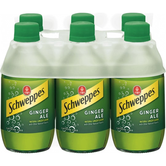 Schweppes Ginger Ale - 6 bottles / 10oz - 