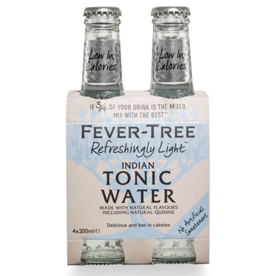 Fever-Tree Refreshingly Light Indian Tonic Water - 4 bottles / 200mL Fever-Tree Refreshingly Light Indian Tonic Water - 4 bottles / 200mL -