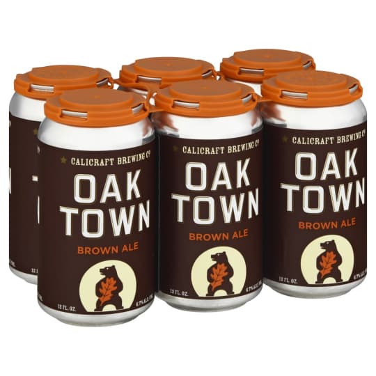 Calicraft Oaktown Brown Ale - 6 cans / 12oz - 