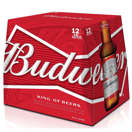 Budweiser - 12 bottles / 12oz - 