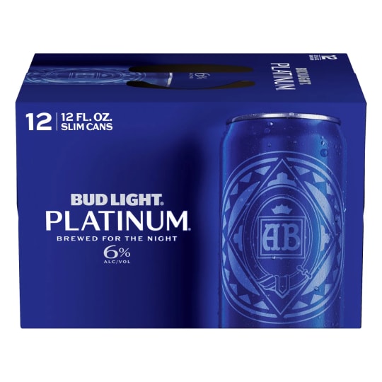 Bud Light Platinum - 12 cans / 12oz - 