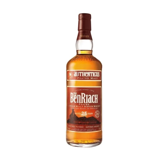 Benriach Authenticus Peated Aged 25 Years - 750mL - 