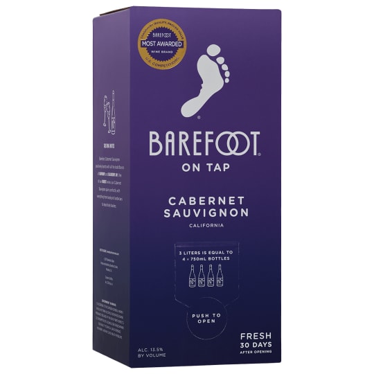 Barefoot On Tap Cabernet Sauvignon - 3L - 