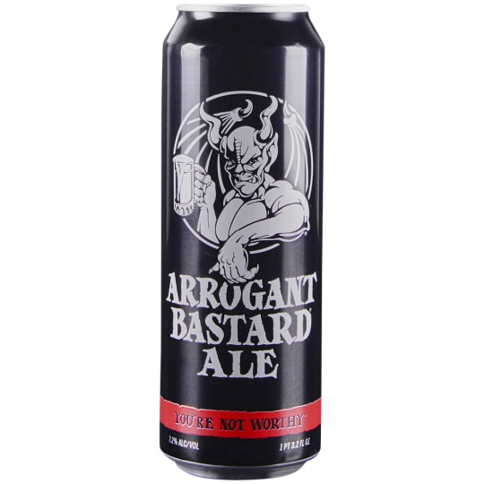 Arrogant Bastard Ale - 1 can / 19.2oz - 