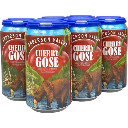 Anderson Valley Cherry Gose - 6 cans / 12oz - 