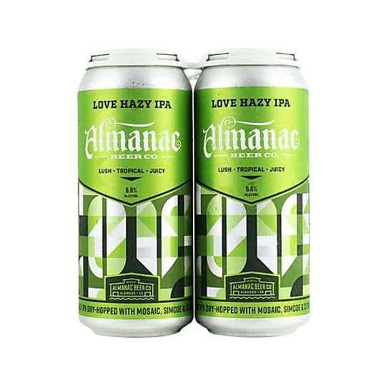 Almanac Love Hazy IPA - 4 cans / 16oz - 