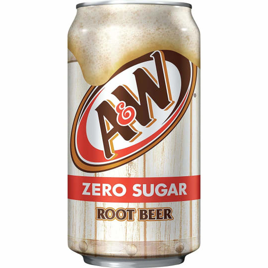 A & W Diet Root Beer - 1 can / 12oz - 