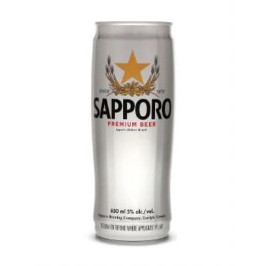 Sapporo Premium Beer - 24oz Can - 