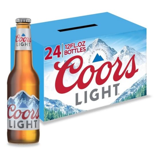 Coors Light x 12oz Bottles Delivery in Brooklyn, NY Thrifty Beverage Center