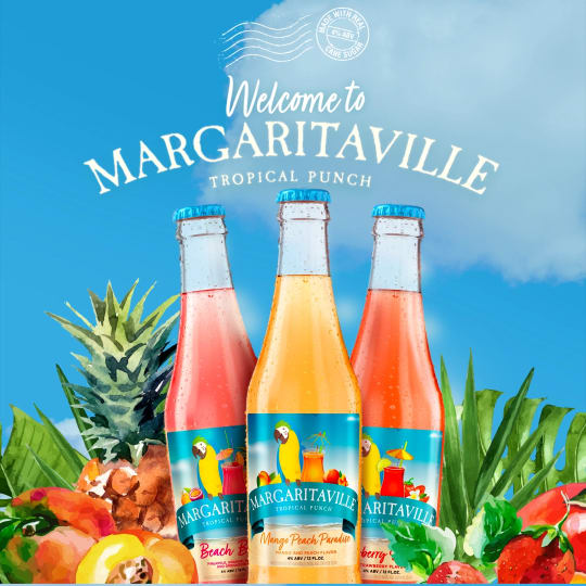 Margaritaville Tropical Punch Variety 12 Pack 12oz Bottles Delivery in