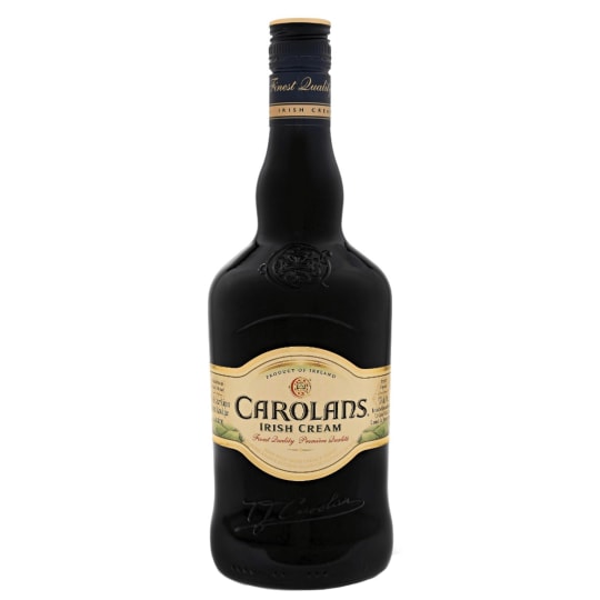 Carolans Irish Cream - 750mL - Born in Ireland's County Tipperary in 1978, Carolans takes its name from the legendary 17th century harpist, Turlough O'Carolan. Its unique taste has allowed it to become one of the largest Irish cream brands in the world. Carolans is made with the finest Irish whiskey, farm fresh cream, and naturally harvested honey. Creamy and smooth, toffee notes marry with the decadent cream and sweet honey to create unparalleled flavor in our Original Irish Cream. In addition to our Original Irish Cream, try our Salted Caramel flavor!