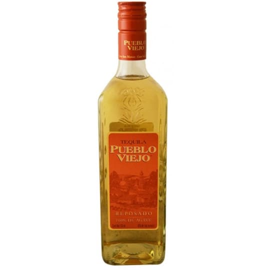 Pueblo Viejo Reposado Tequila - 750mL - Great for margaritas, lively and full of flavor, just add your favorite accouterments and be ready to party.