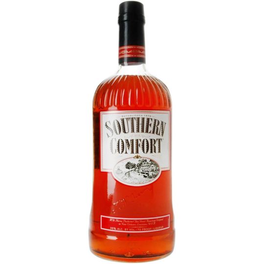 Southern Comfort Original - 1.75L - Southern Comfort was created in 1874 by New Orleans bartender, M.W. Heron. The unique taste of Southern Comfort can best be described as a distinct blend of whiskey, fruit and spice flavors. Southern Comfort, or SoCo as it is known to a new generation of consumers, has become a fun choice when good friends create legendary nights together. ABV 27.5